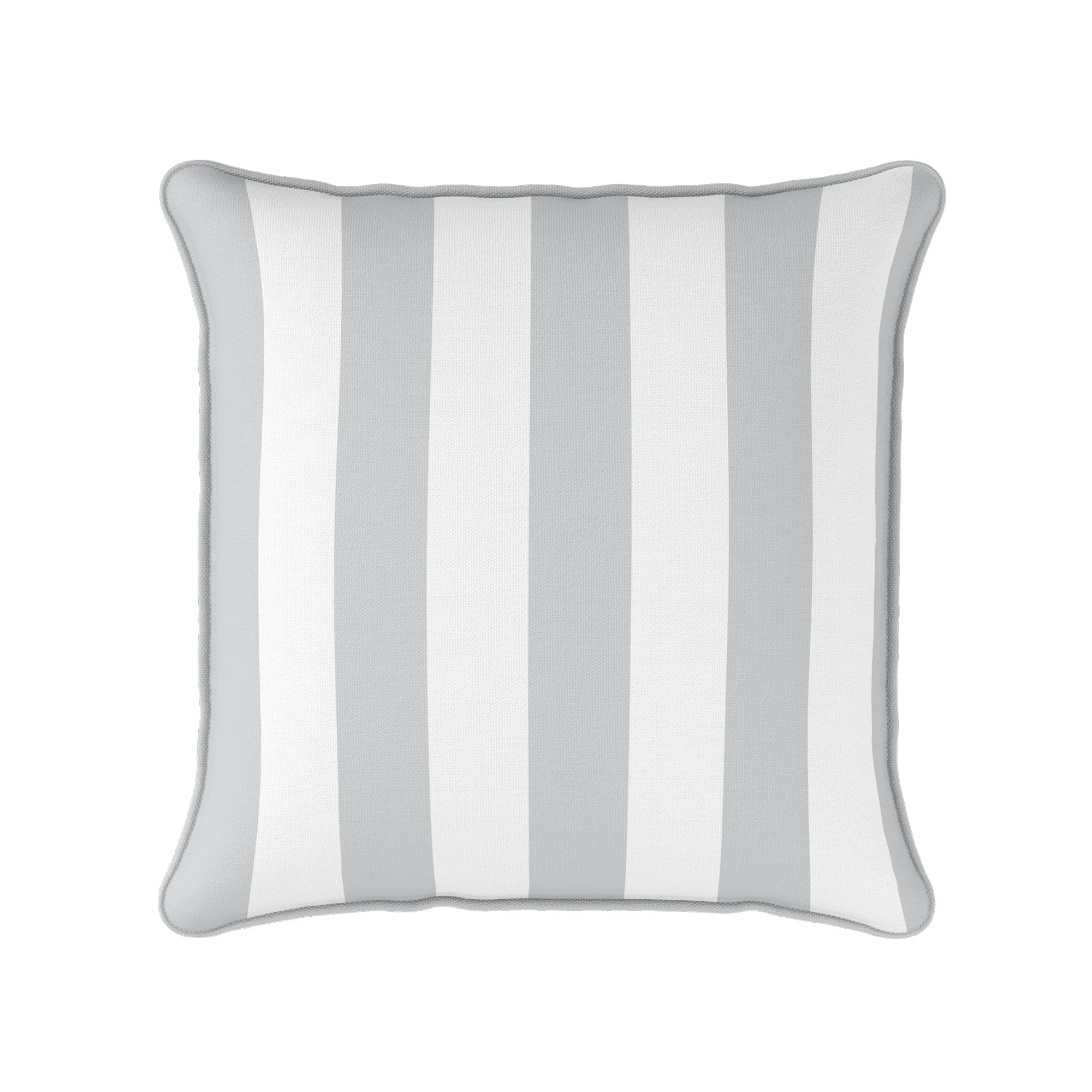 Awning Stripe Cushion - Neutrals - Hydrangea Lane Home