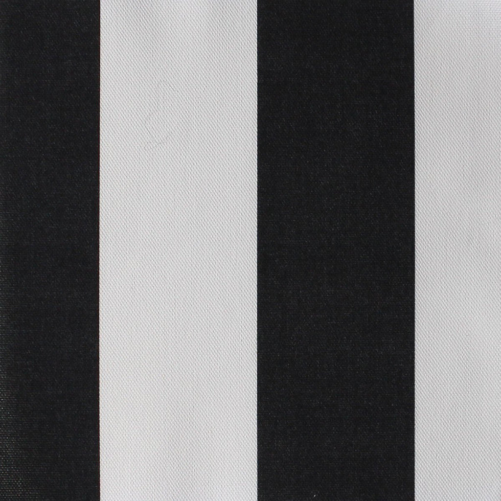 Awning Stripe Fabric - Noir - Hydrangea Lane Home