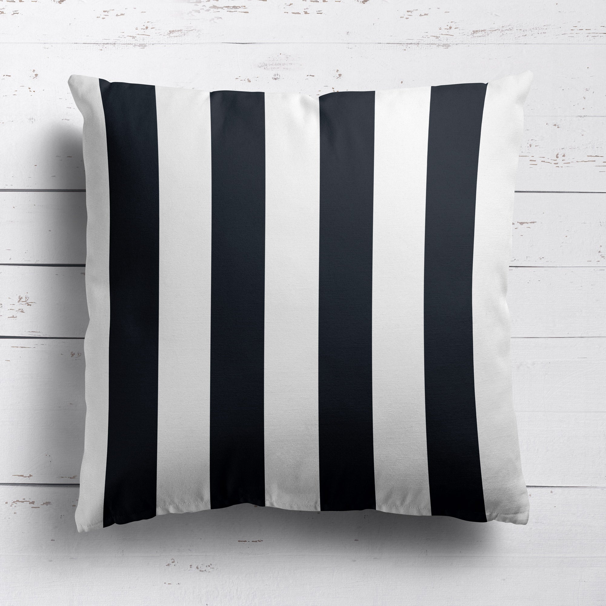 Awning Stripe Fabric - Noir - Hydrangea Lane Home