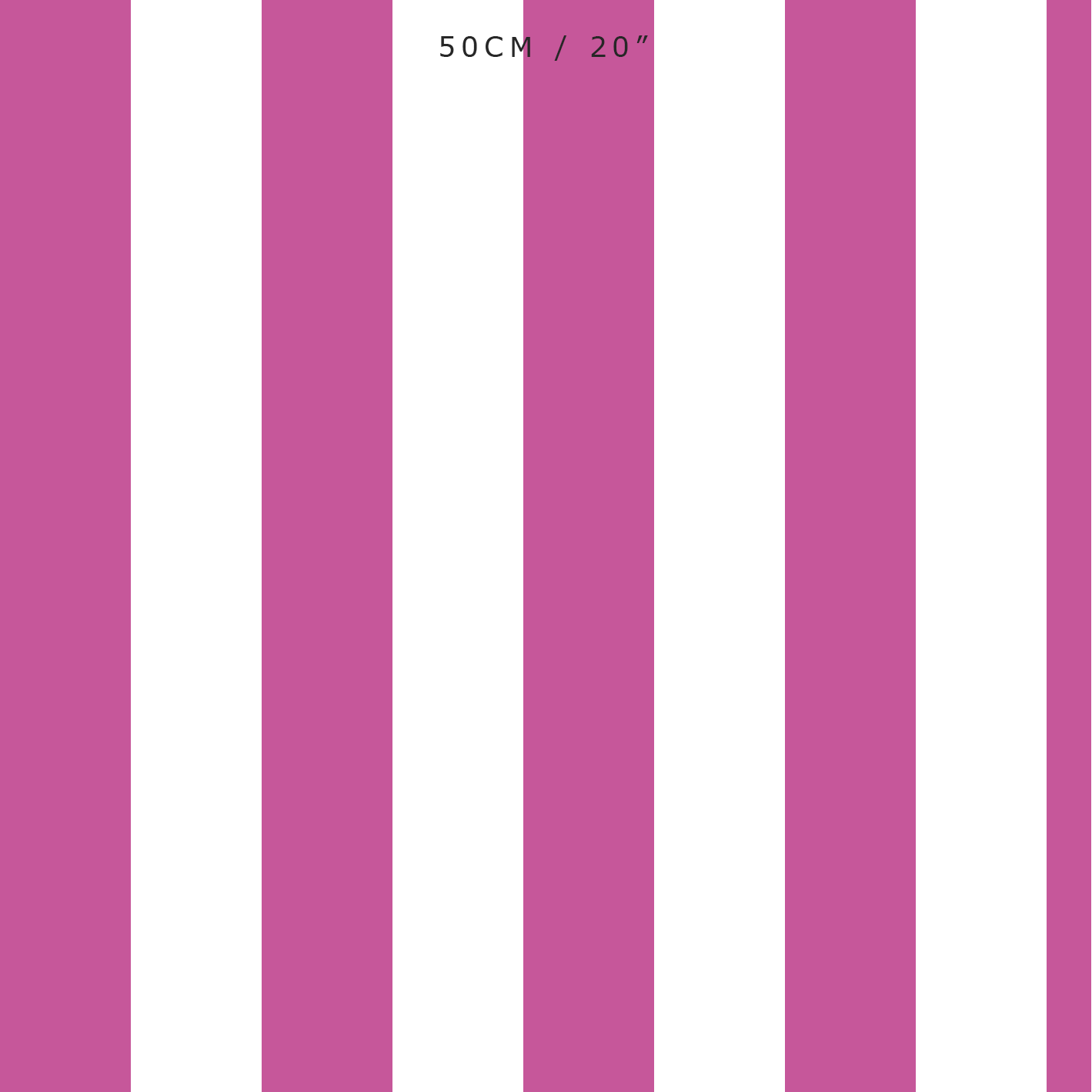 Awning Stripe Fabric - Raspberry - Hydrangea Lane Home