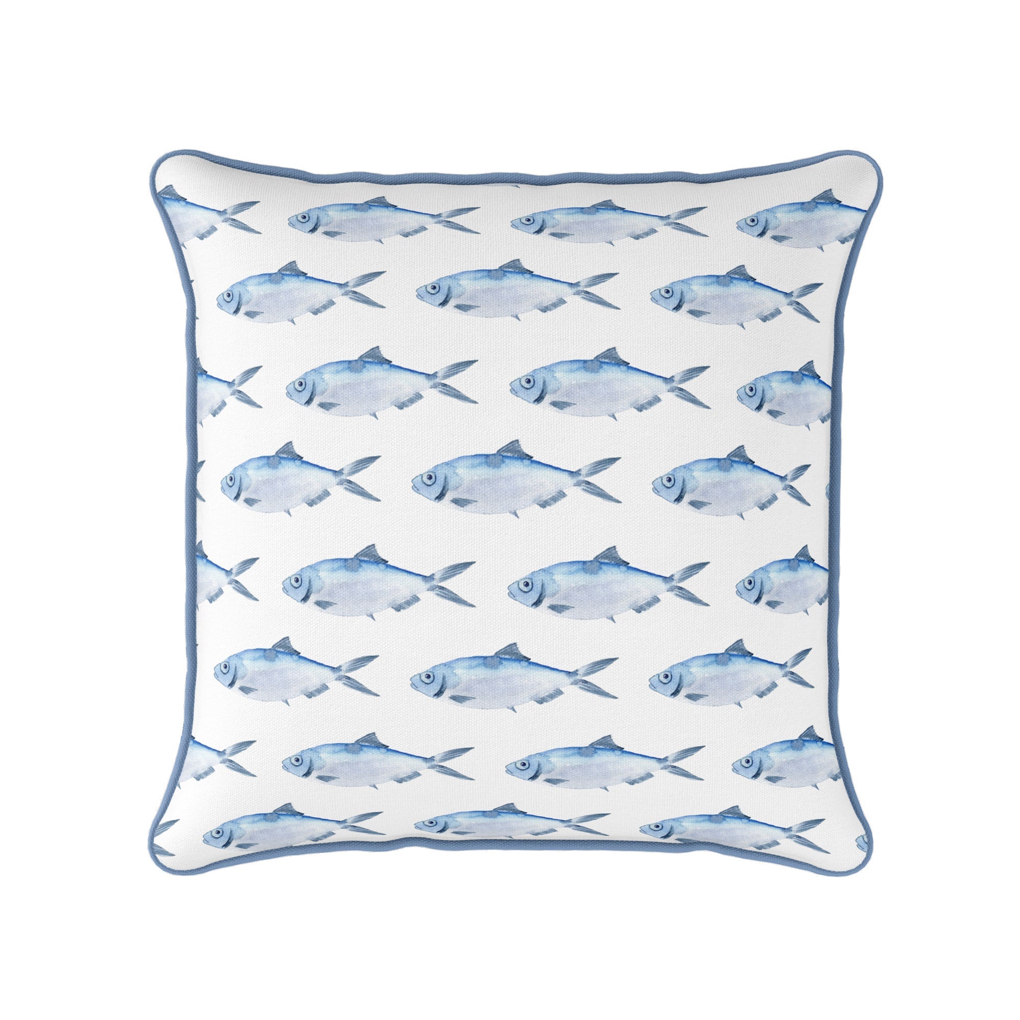 Blue Fish Fabric - Hydrangea Lane Home