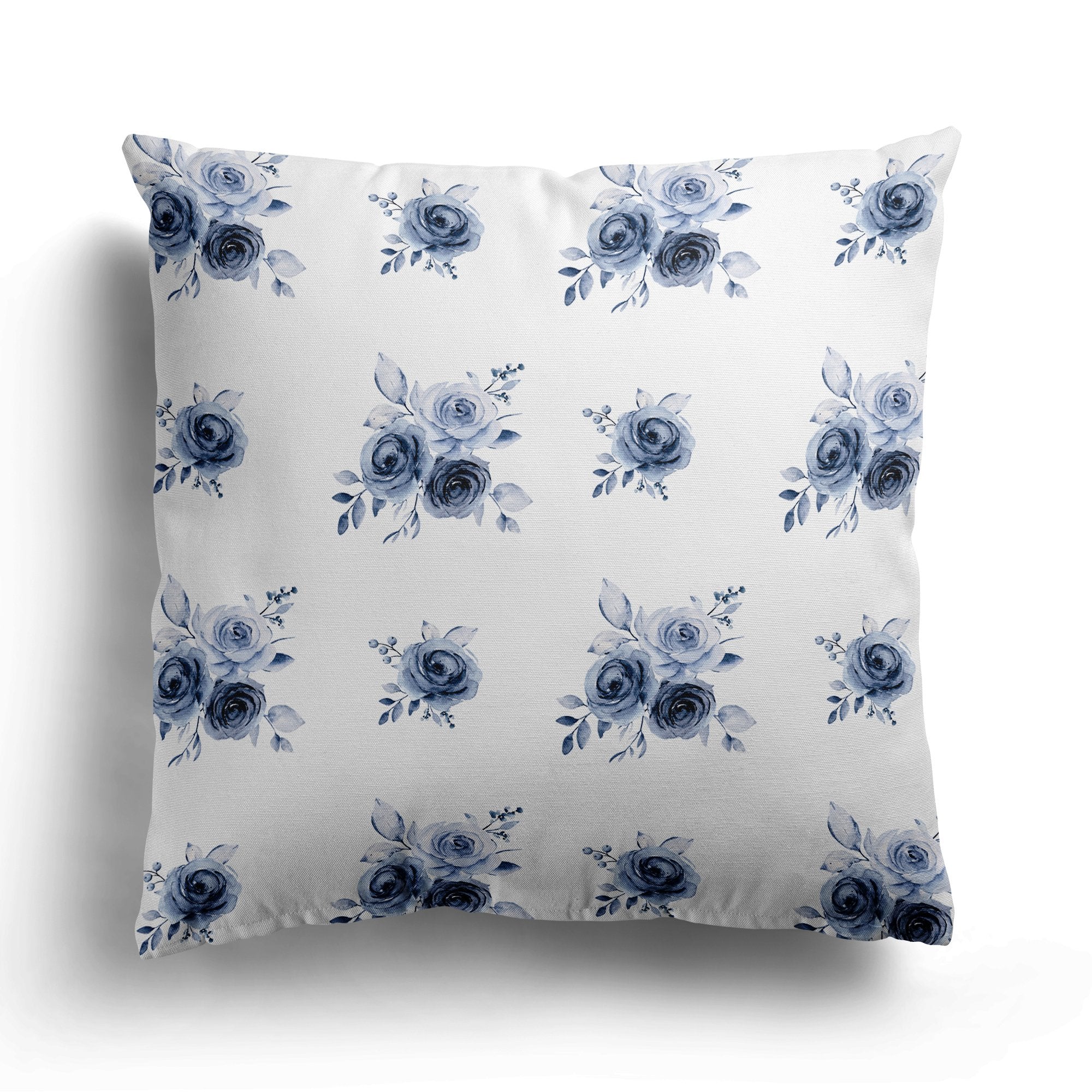 Blue Roses Adelaide Cushion - Hydrangea Lane Home