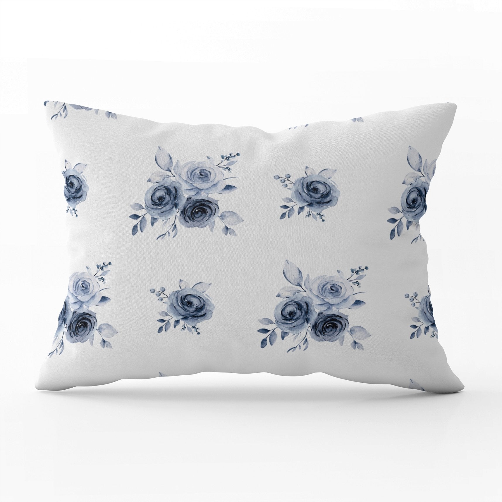 Blue Roses Adelaide Cushion - Hydrangea Lane Home