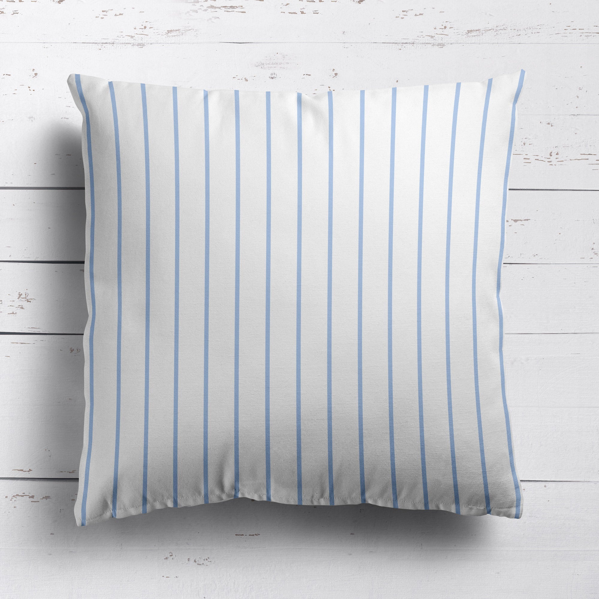Breton Stripe Cushion - Blues - Hydrangea Lane Home