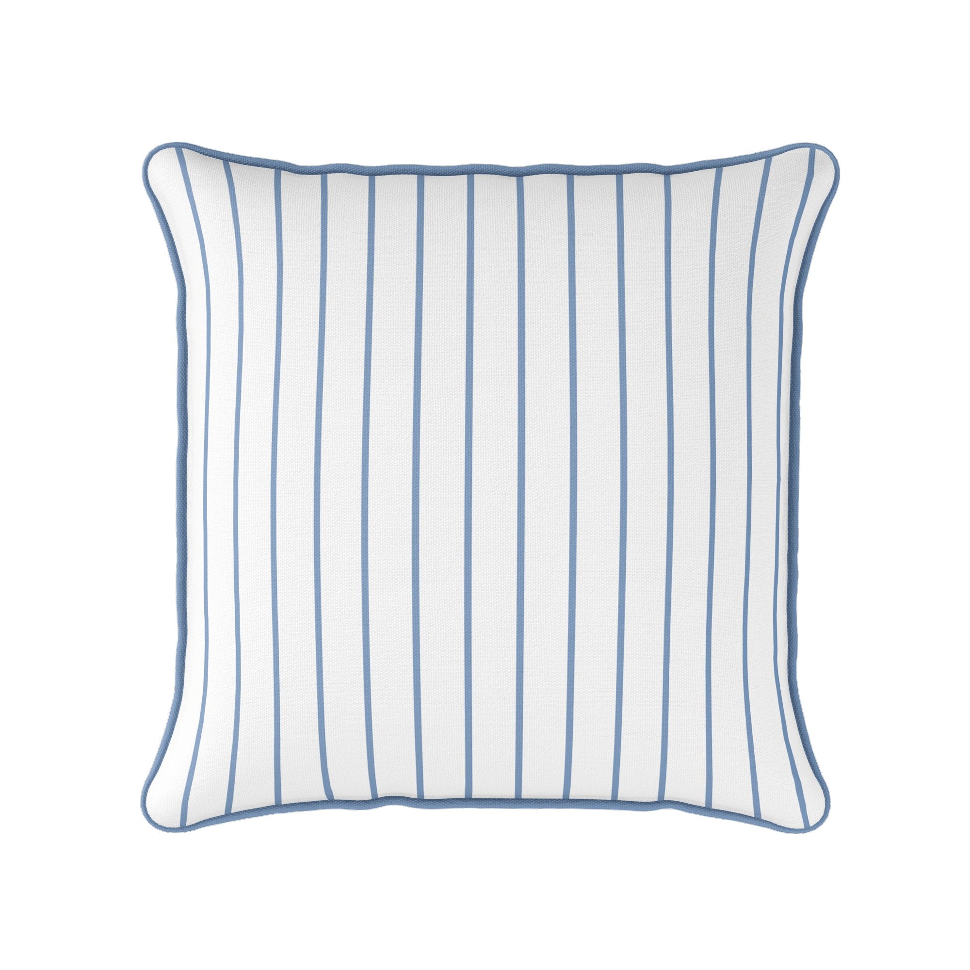 Breton Stripe Cushion - Blues - Hydrangea Lane Home