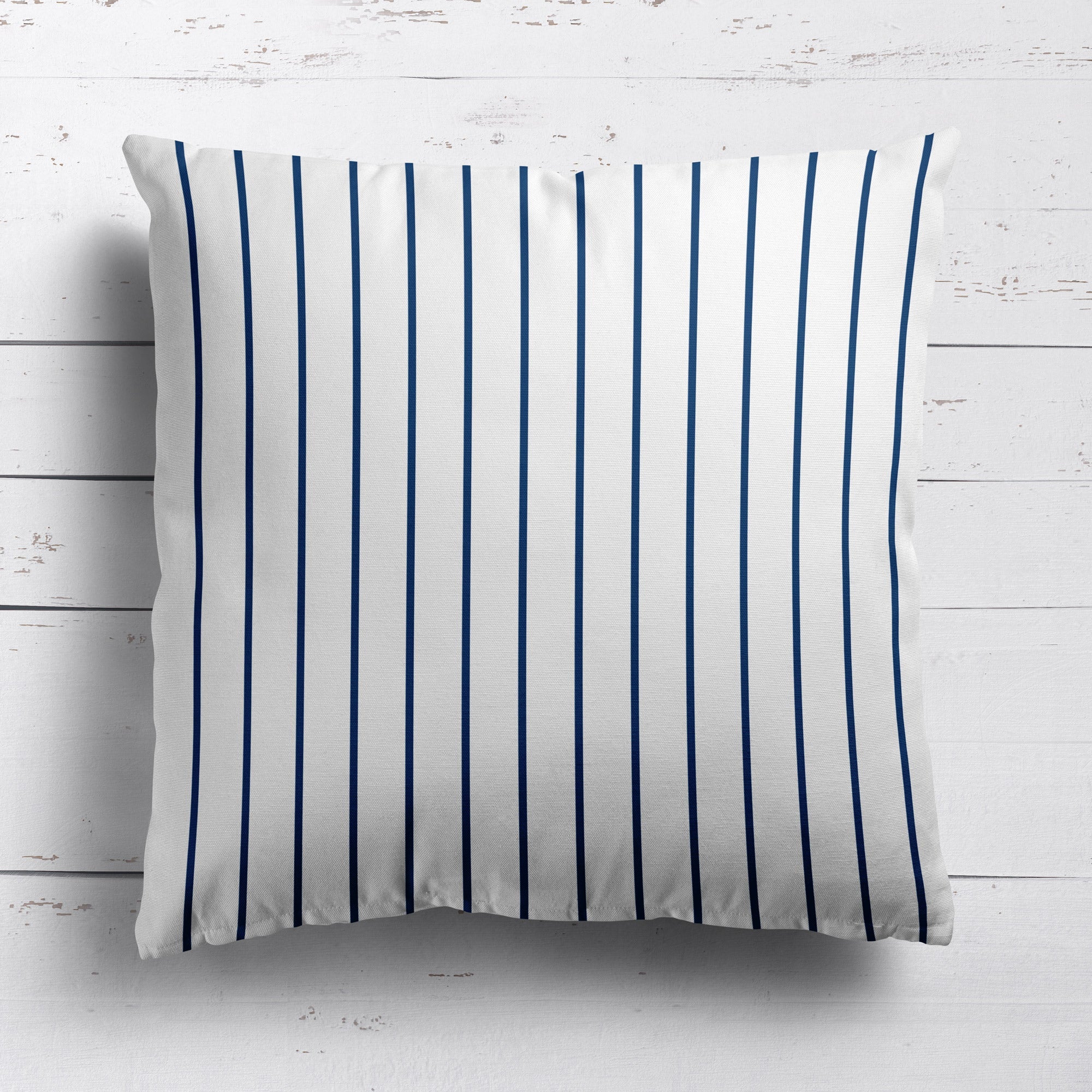 Breton Stripe Cushion - Blues - Hydrangea Lane Home