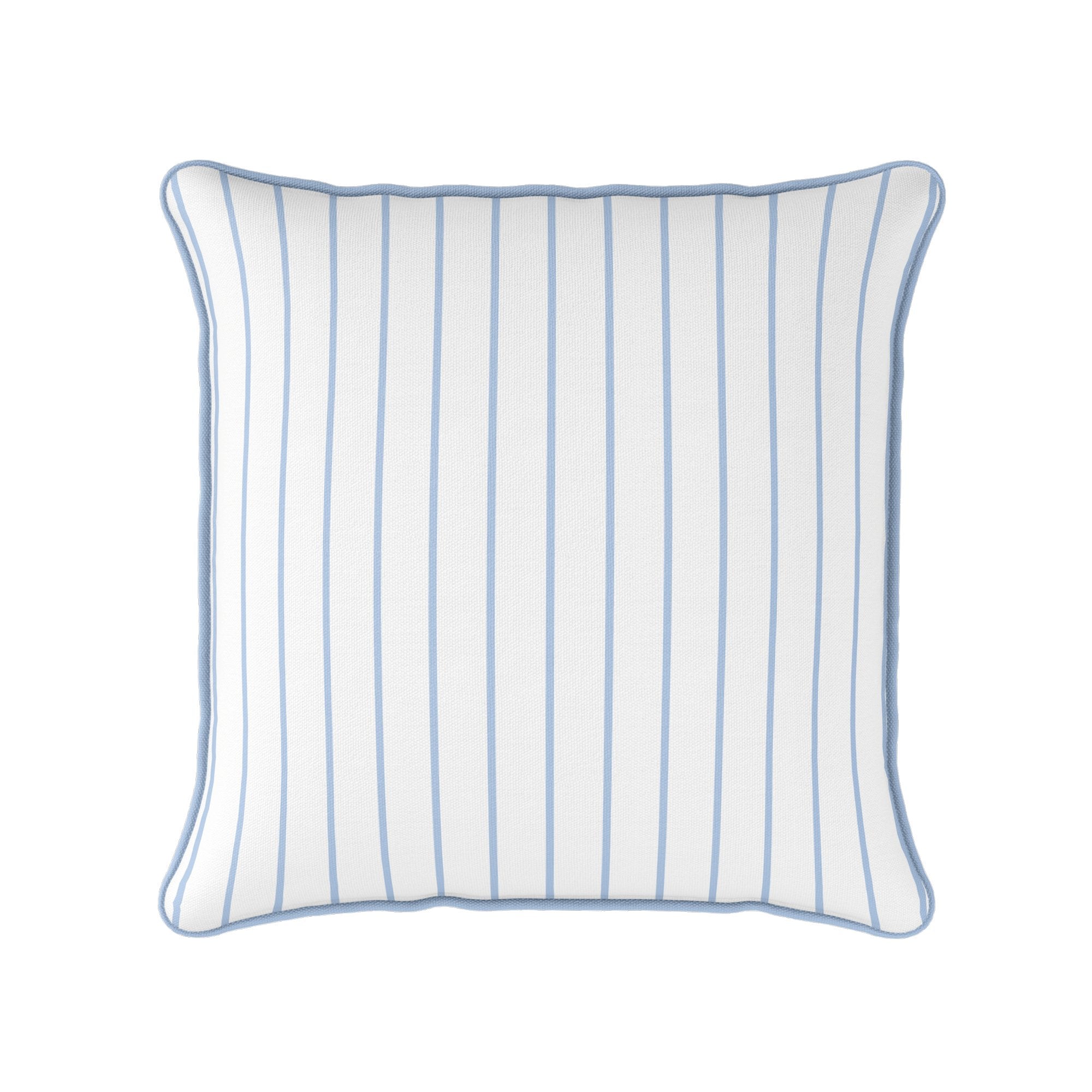 Breton Stripe Cushion - Blues - Hydrangea Lane Home