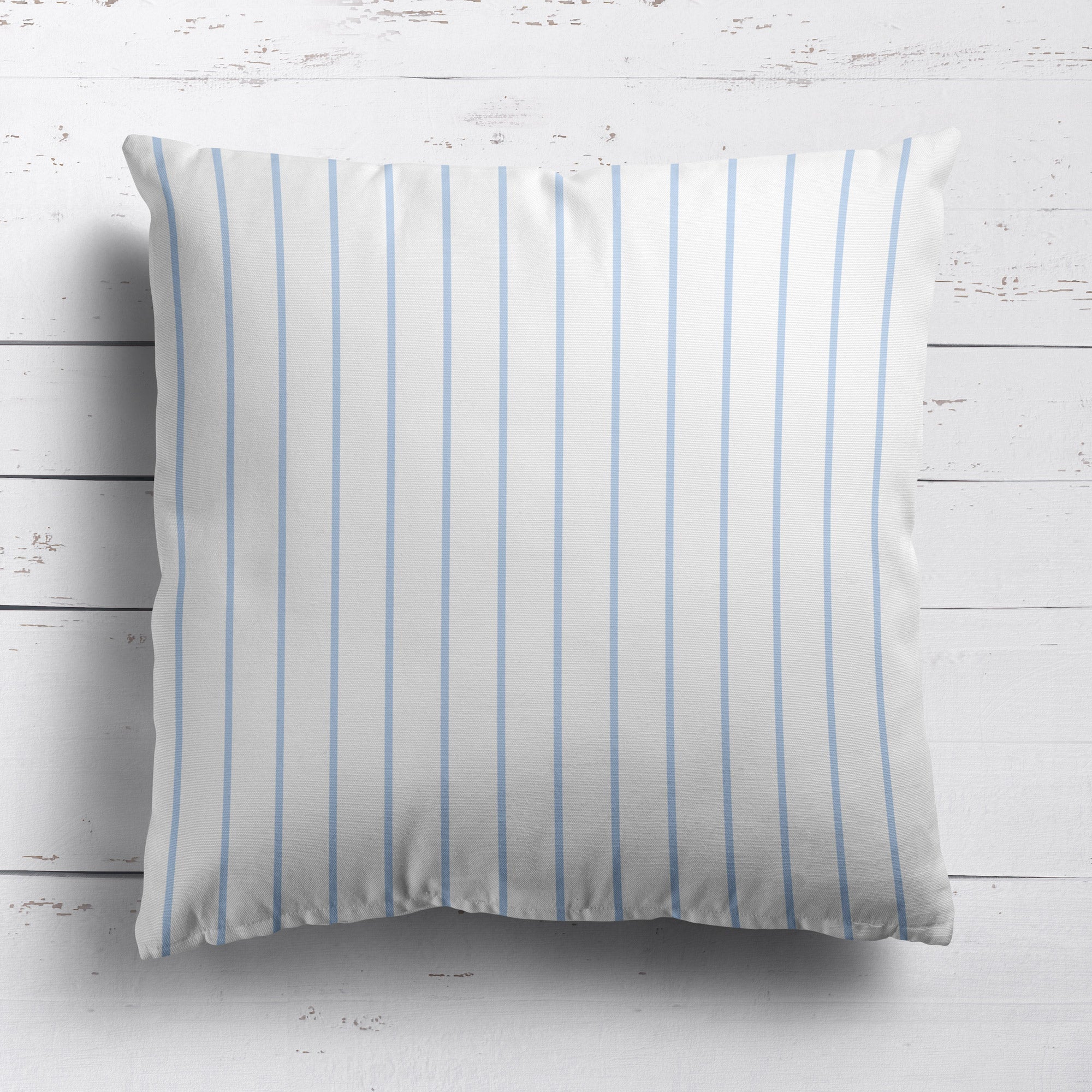 Breton Stripe Cushion - Blues - Hydrangea Lane Home