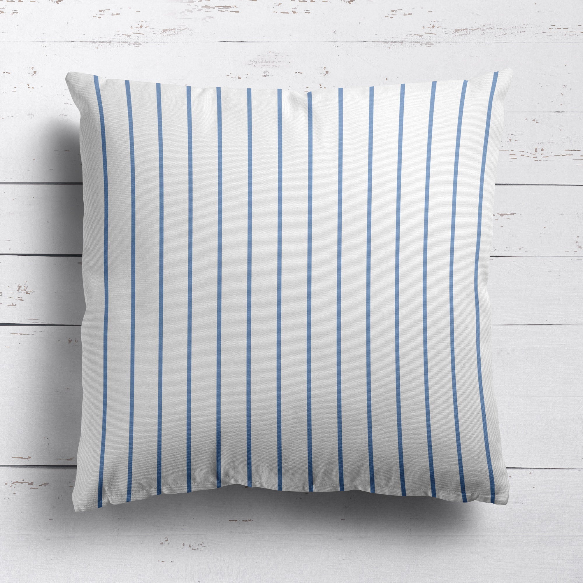 Breton Stripe Cushion - Blues - Hydrangea Lane Home
