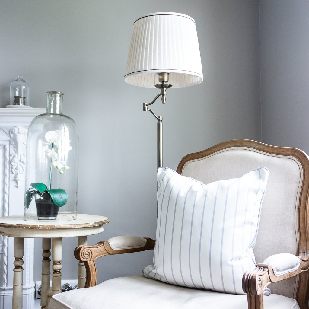 Breton Stripe Cushion - Neutrals - Hydrangea Lane Home