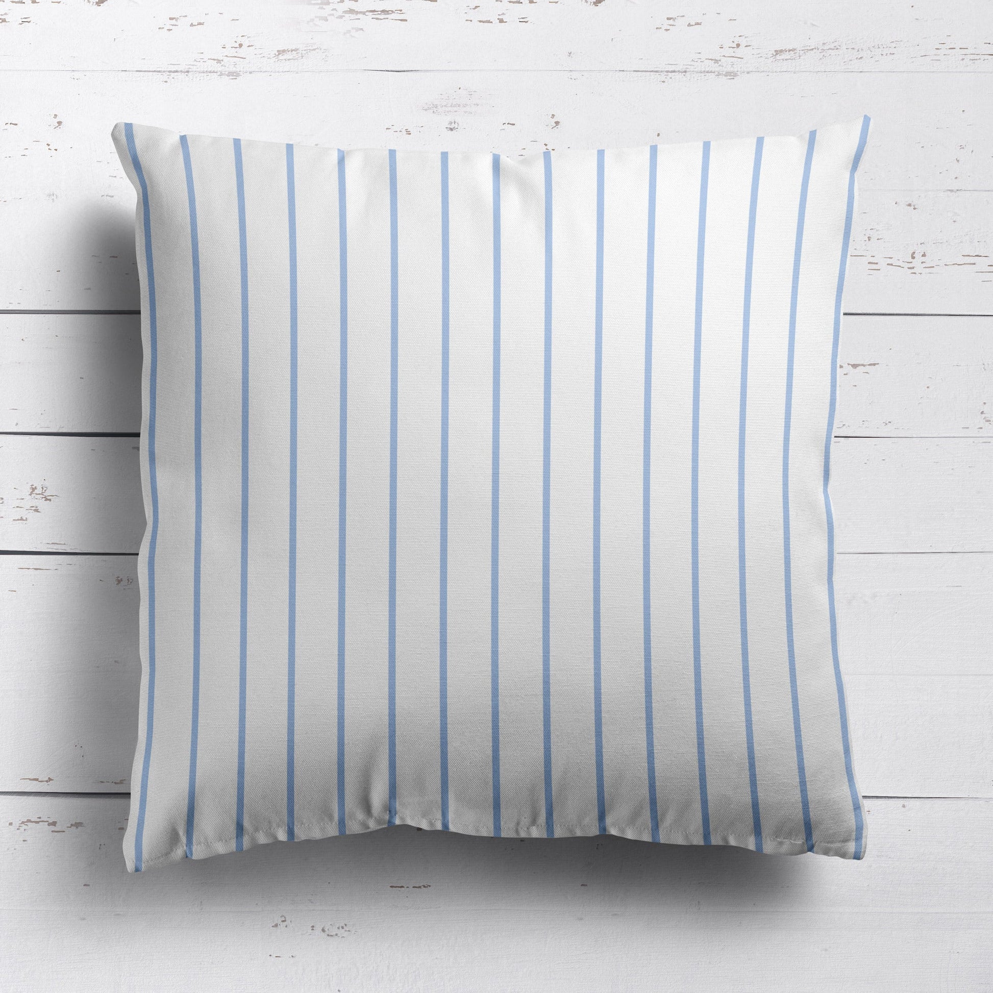 Breton Stripe Fabric - Cornflower - Hydrangea Lane Home