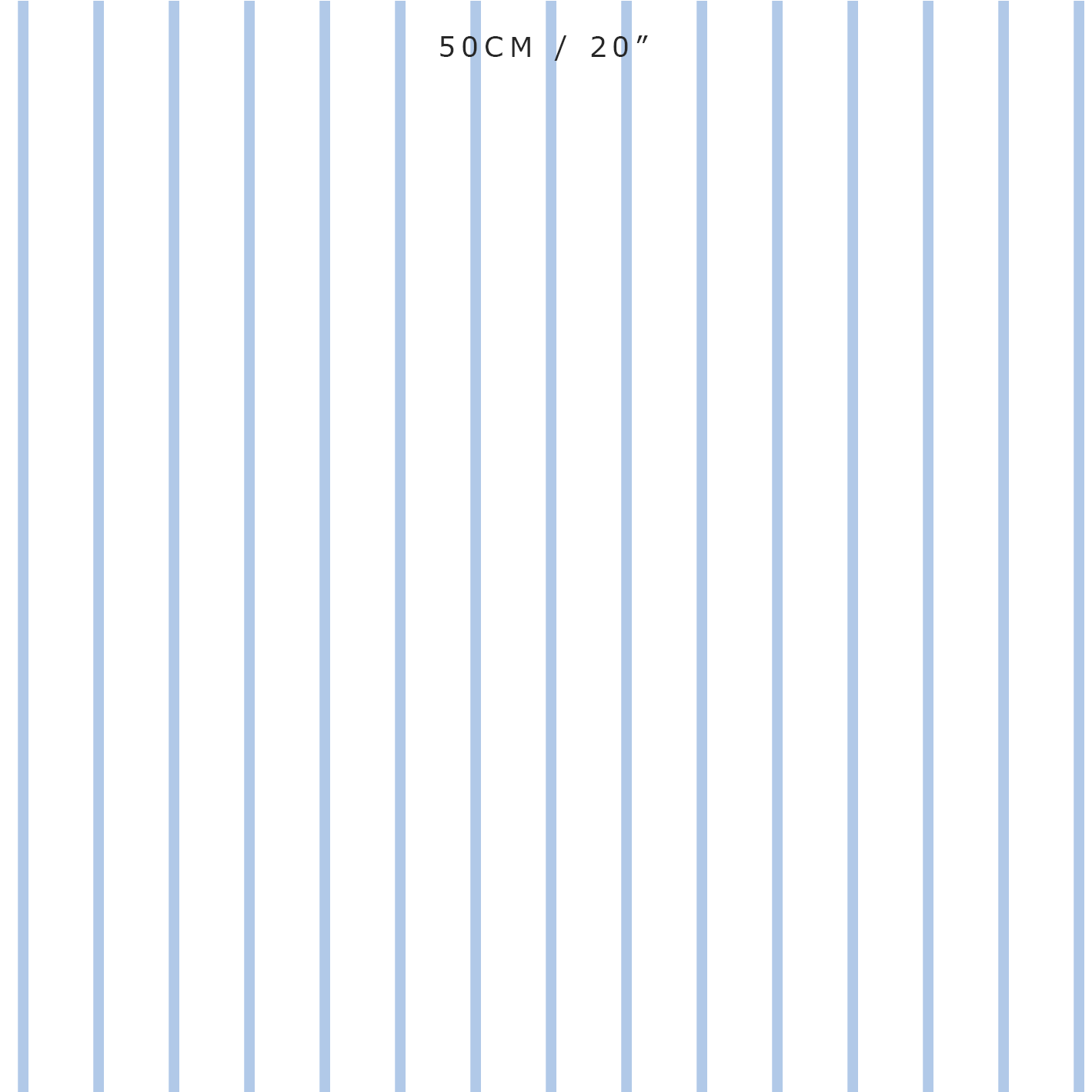 Breton Stripe Fabric - Cornflower - Hydrangea Lane Home
