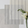 Breton Stripe Fabric - Dove - Hydrangea Lane Home