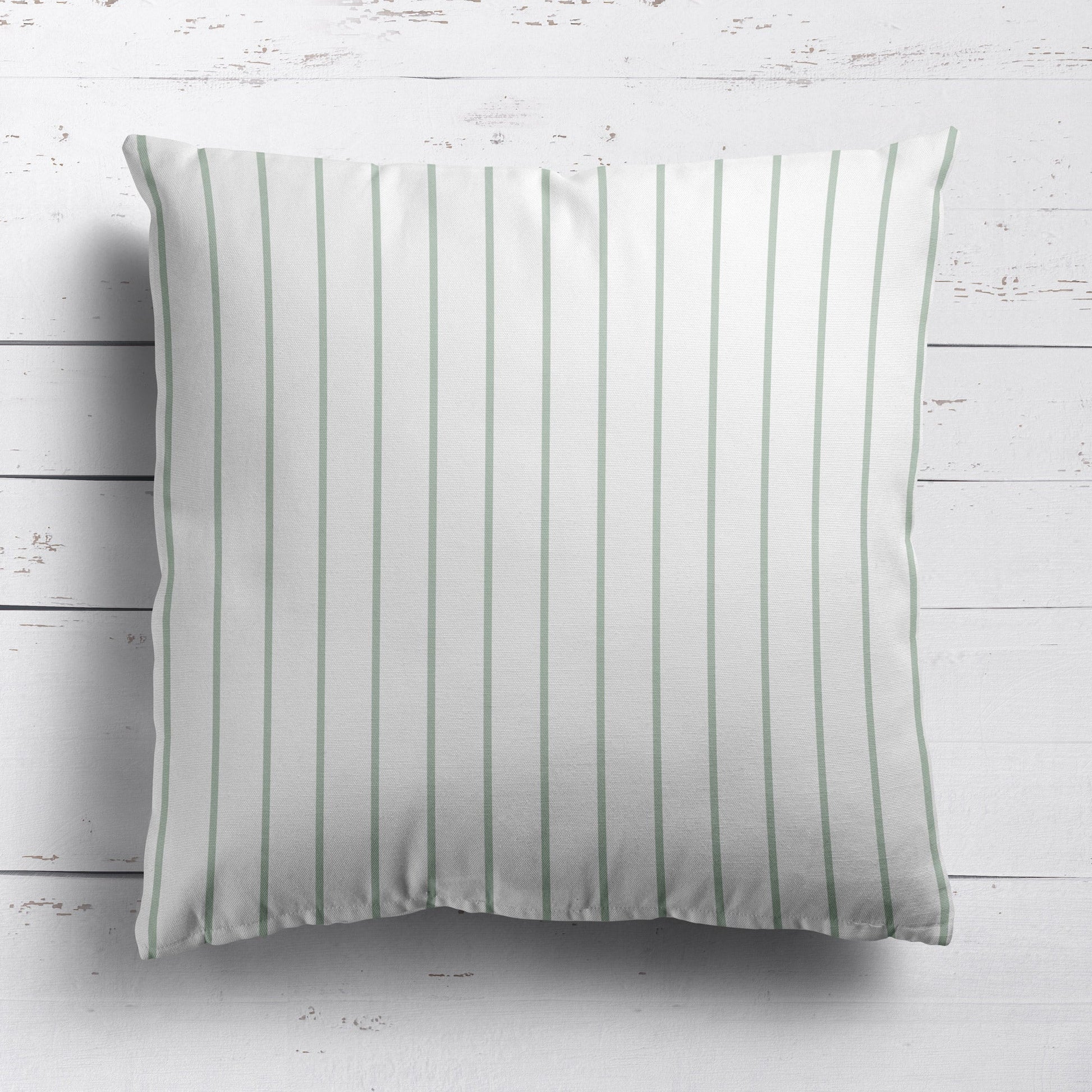 Breton Stripe Fabric - Eau De Nil - Hydrangea Lane Home