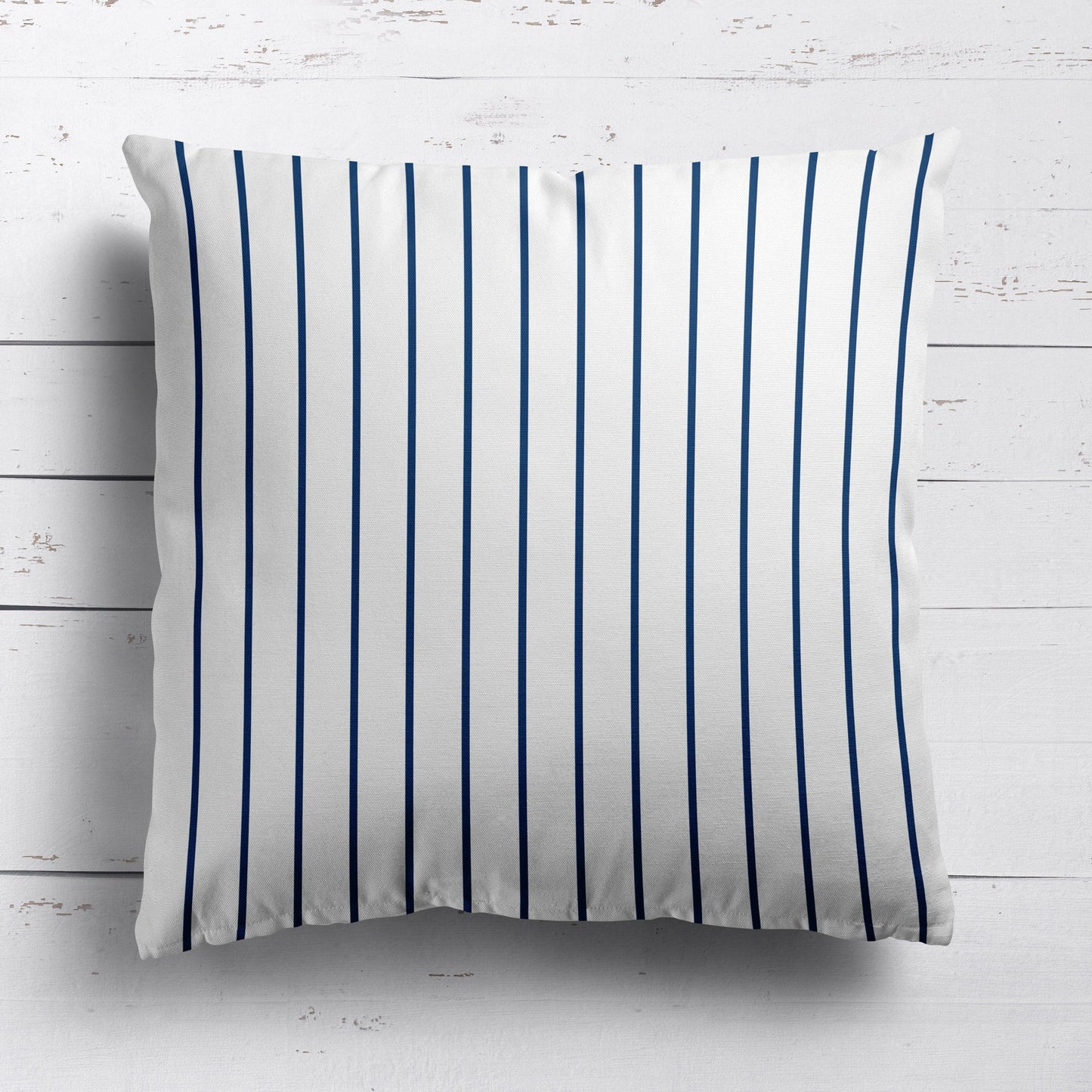 Breton Stripe Fabric - Navy - Hydrangea Lane Home