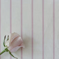 Breton Stripe Fabric - Peony - Hydrangea Lane Home