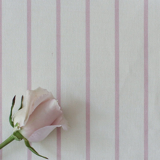 Breton Stripe Fabric - Peony - Hydrangea Lane Home