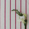 Breton Stripe Fabric - Raspberry - Hydrangea Lane Home