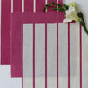 Breton Stripe Fabric - Raspberry - Hydrangea Lane Home