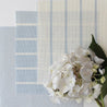 Breton Stripe Fabric - Serenity - Hydrangea Lane Home
