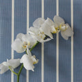 Breton Stripe Reverse Fabric - Breeze - Hydrangea Lane Home