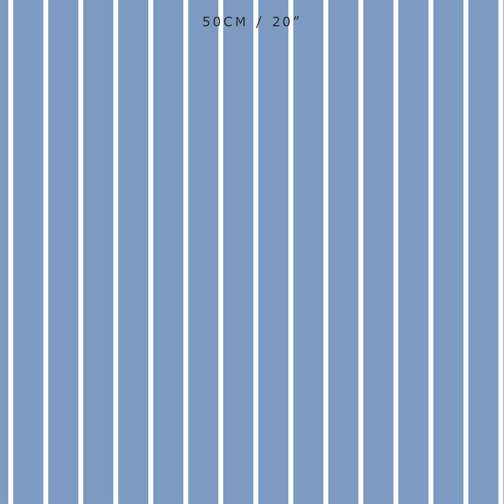 Breton Stripe Reverse Fabric - Breeze - Hydrangea Lane Home