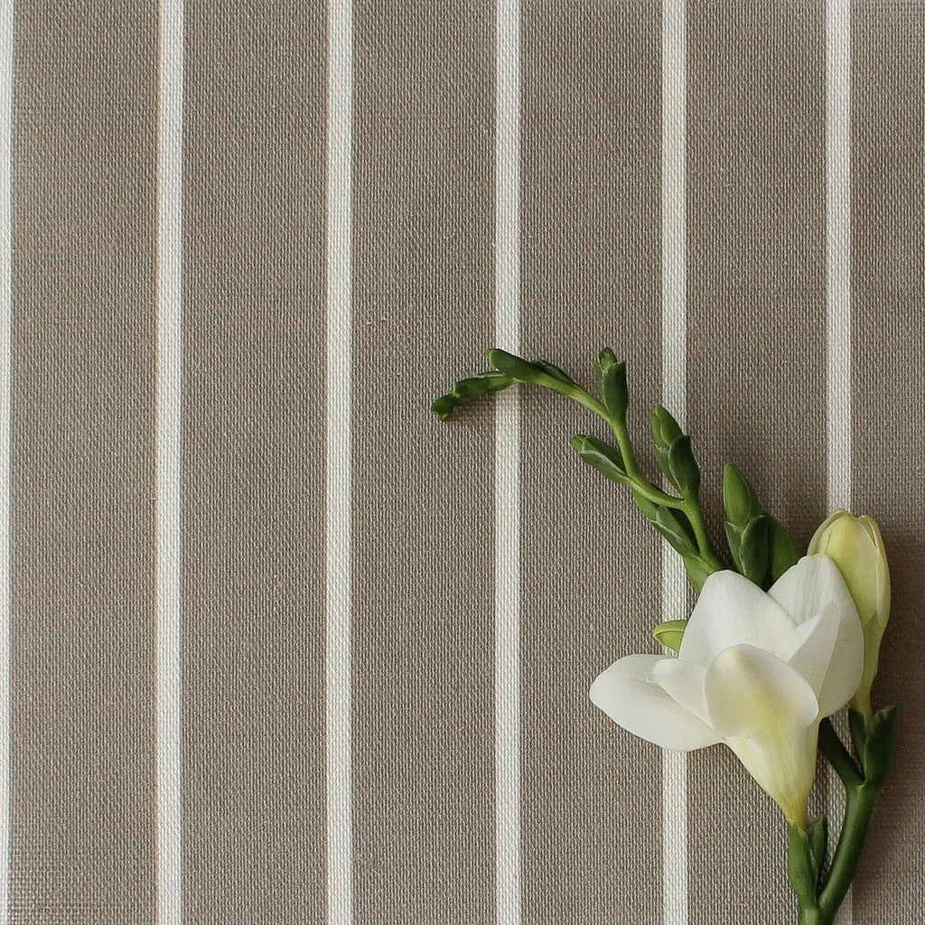 Breton Stripe Reverse Fabric - Chateaux - Hydrangea Lane Home