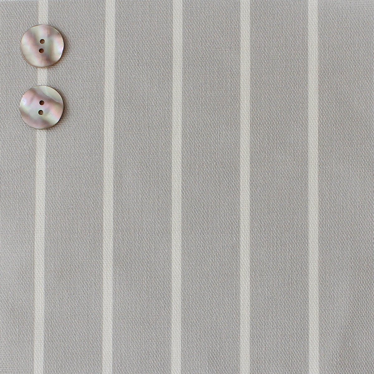 Breton Stripe Reverse Fabric - Dove - Hydrangea Lane Home