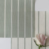Breton Stripe Reverse Fabric - Eau De Nil - Hydrangea Lane Home