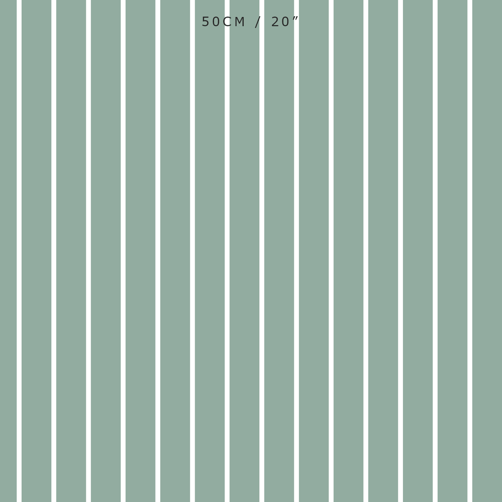Breton Stripe Reverse Fabric - Eucalyptus - Hydrangea Lane Home