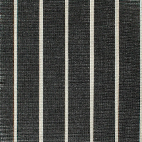 Breton Stripe Reverse Fabric - Graphite - Hydrangea Lane Home