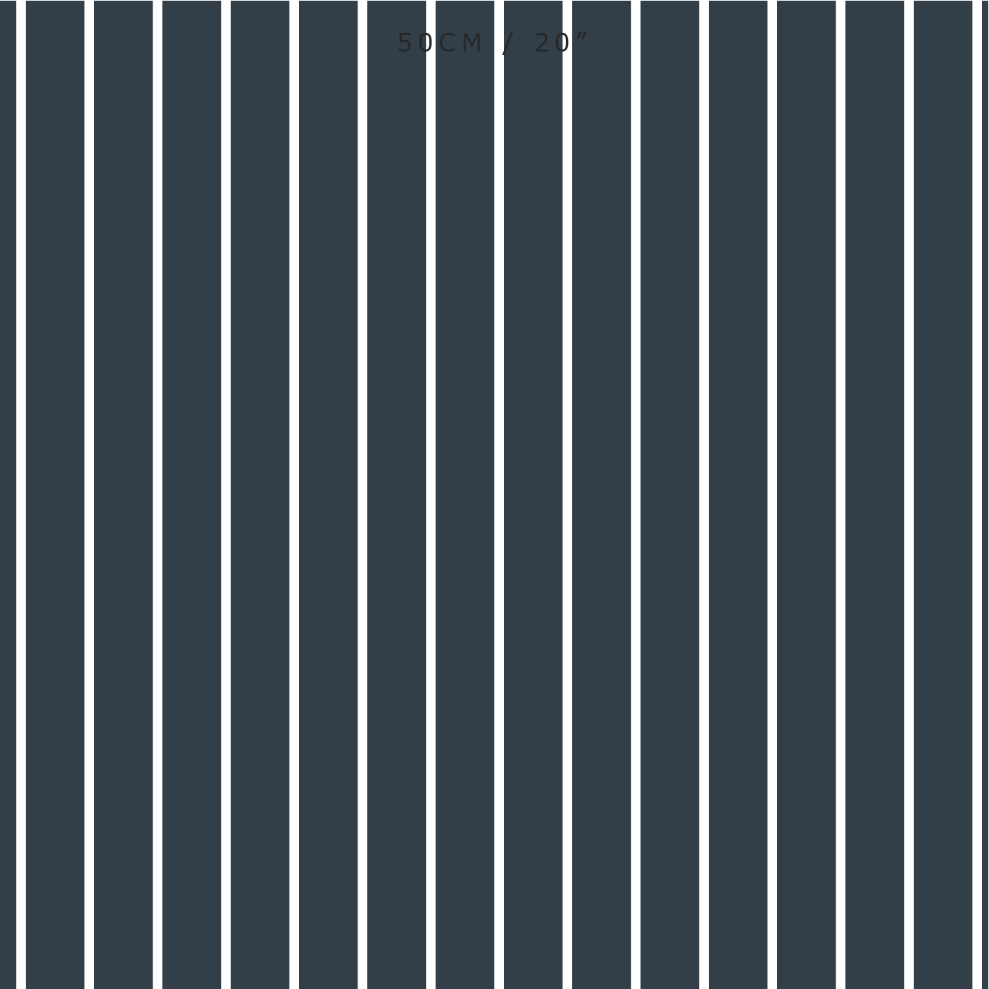 Breton Stripe Reverse Fabric - Graphite - Hydrangea Lane Home