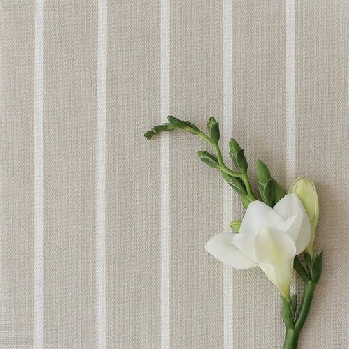 Breton Stripe Reverse Fabric - Linen - Hydrangea Lane Home