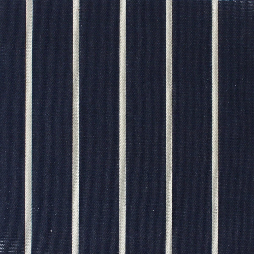 Breton Stripe Reverse Fabric - Navy - Hydrangea Lane Home