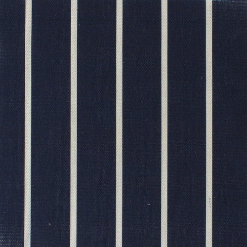 Breton Stripe Reverse Fabric - Navy - Hydrangea Lane Home