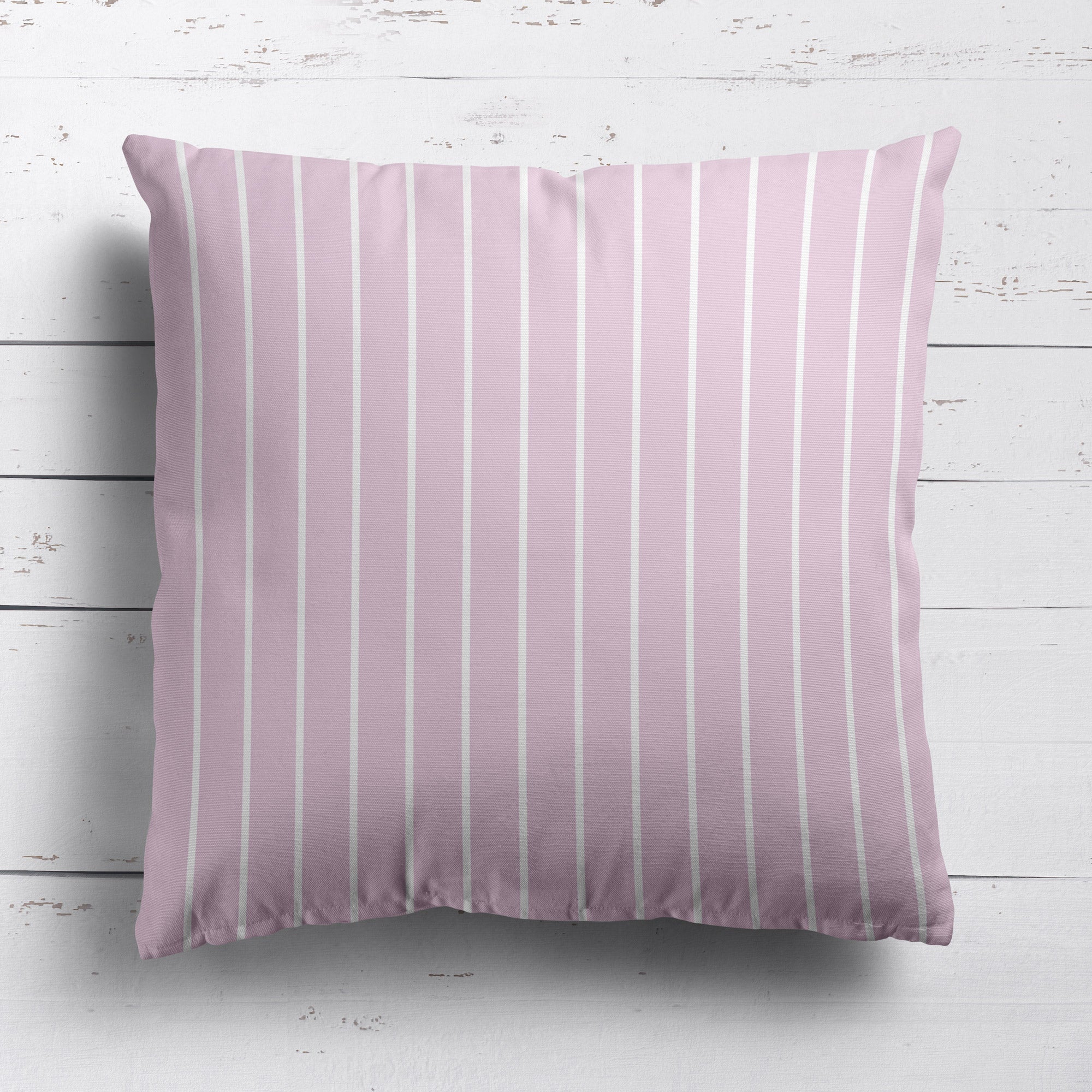 Breton Stripe Reverse Fabric - Peony - Hydrangea Lane Home