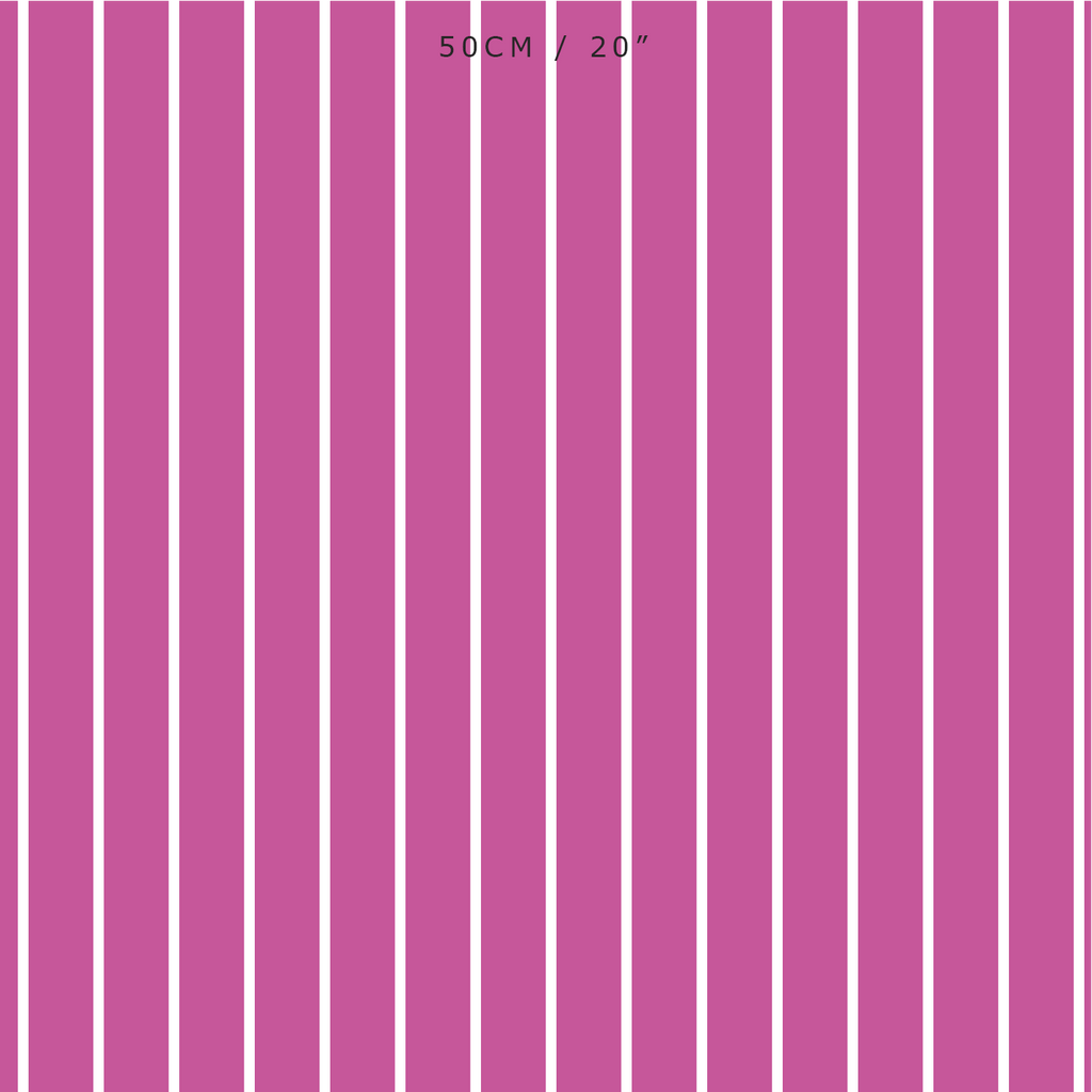 Breton Stripe Reverse Fabric - Raspberry - Hydrangea Lane Home