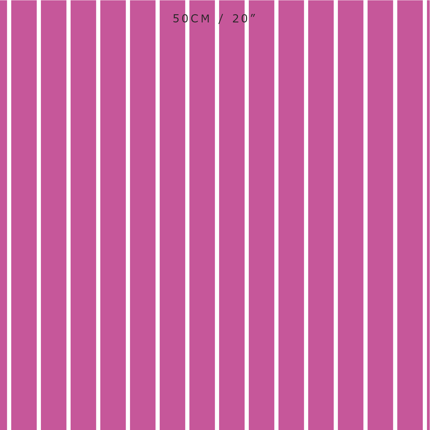 Breton Stripe Reverse Fabric - Raspberry - Hydrangea Lane Home