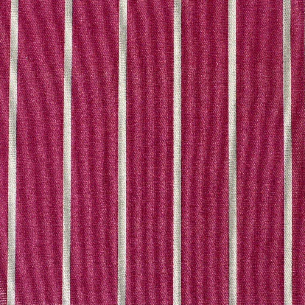 Breton Stripe Reverse Fabric - Raspberry - Hydrangea Lane Home