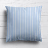 Breton Stripe Reverse Fabric - Serenity - Hydrangea Lane Home