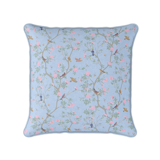 Camellia Garden Pink Cushion - Hydrangea Lane Home