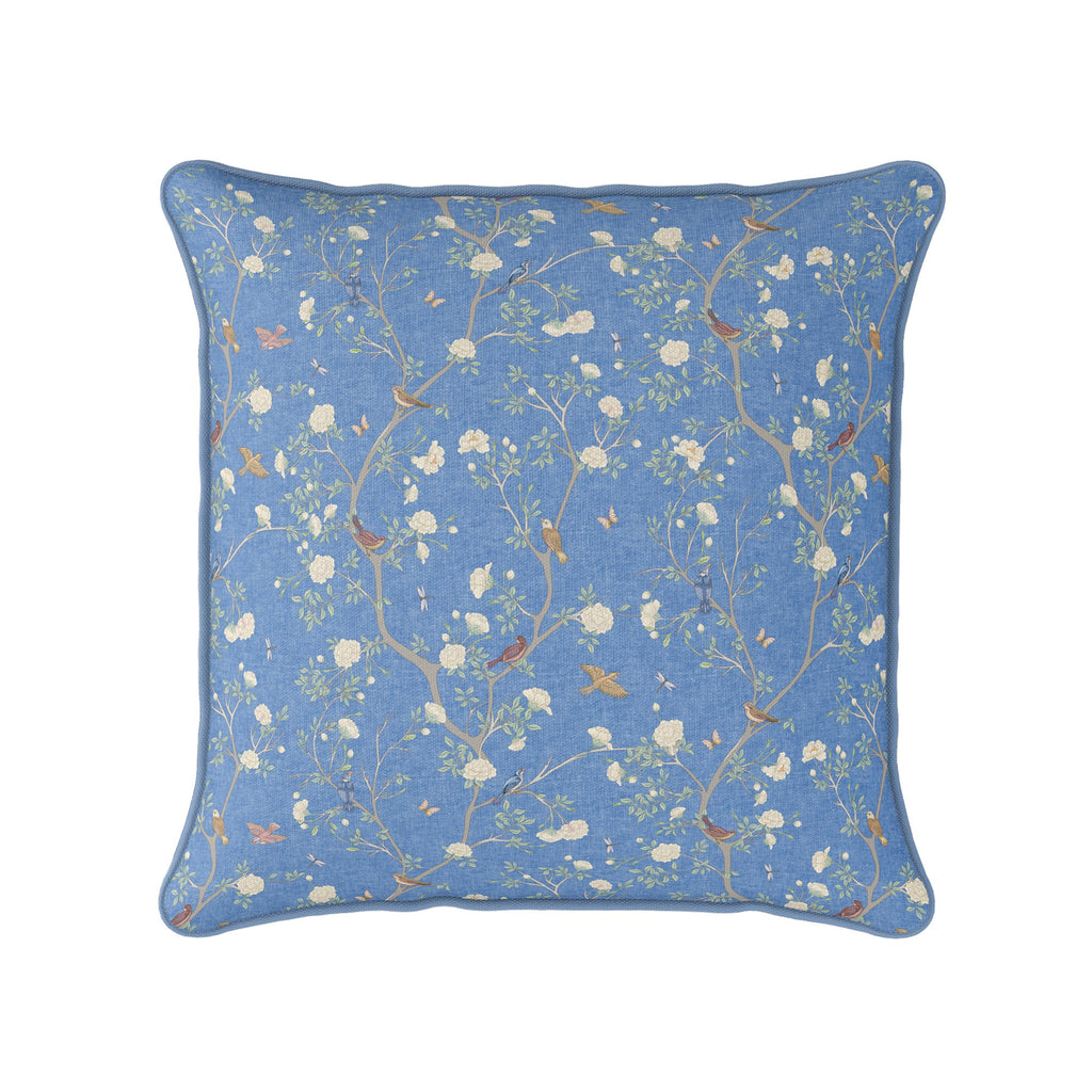 Camellia Garden White Cushion - Hydrangea Lane Home