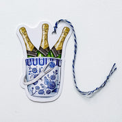 Champagne Bucket Shaped Gift Tag Set - Hydrangea Lane Home