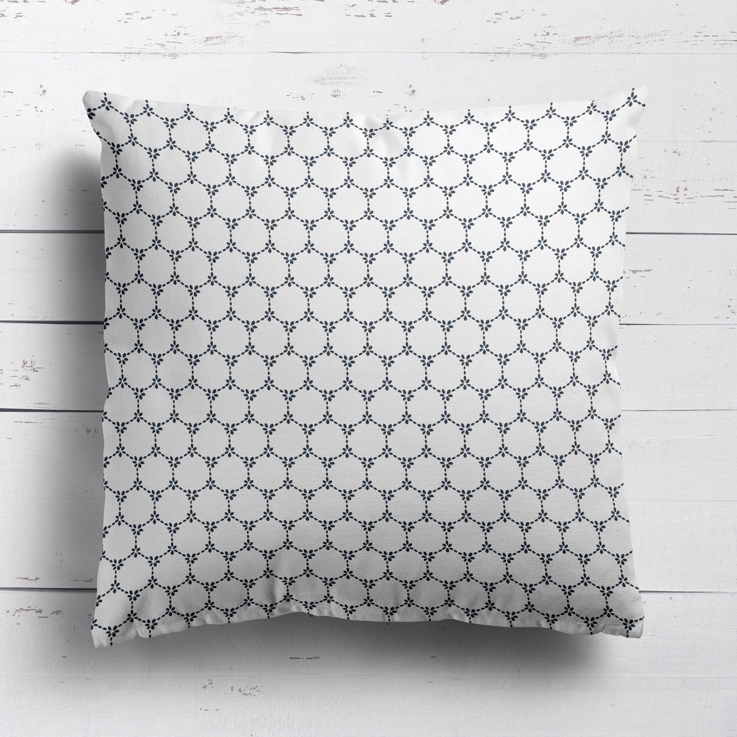 Daisy Chain Cushion - Neutrals - Hydrangea Lane Home