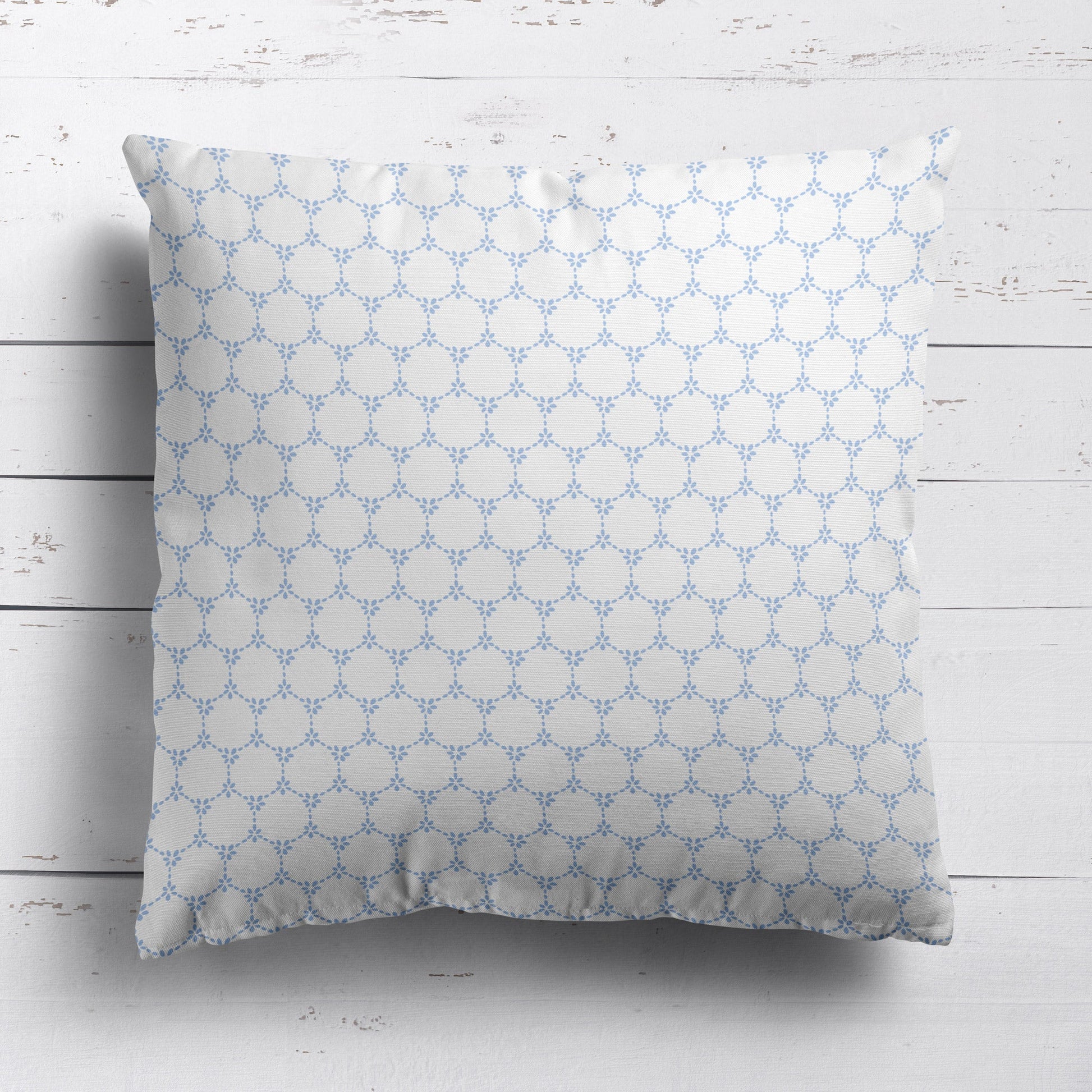 Daisy Chain Fabric - Cornflower - Hydrangea Lane Home