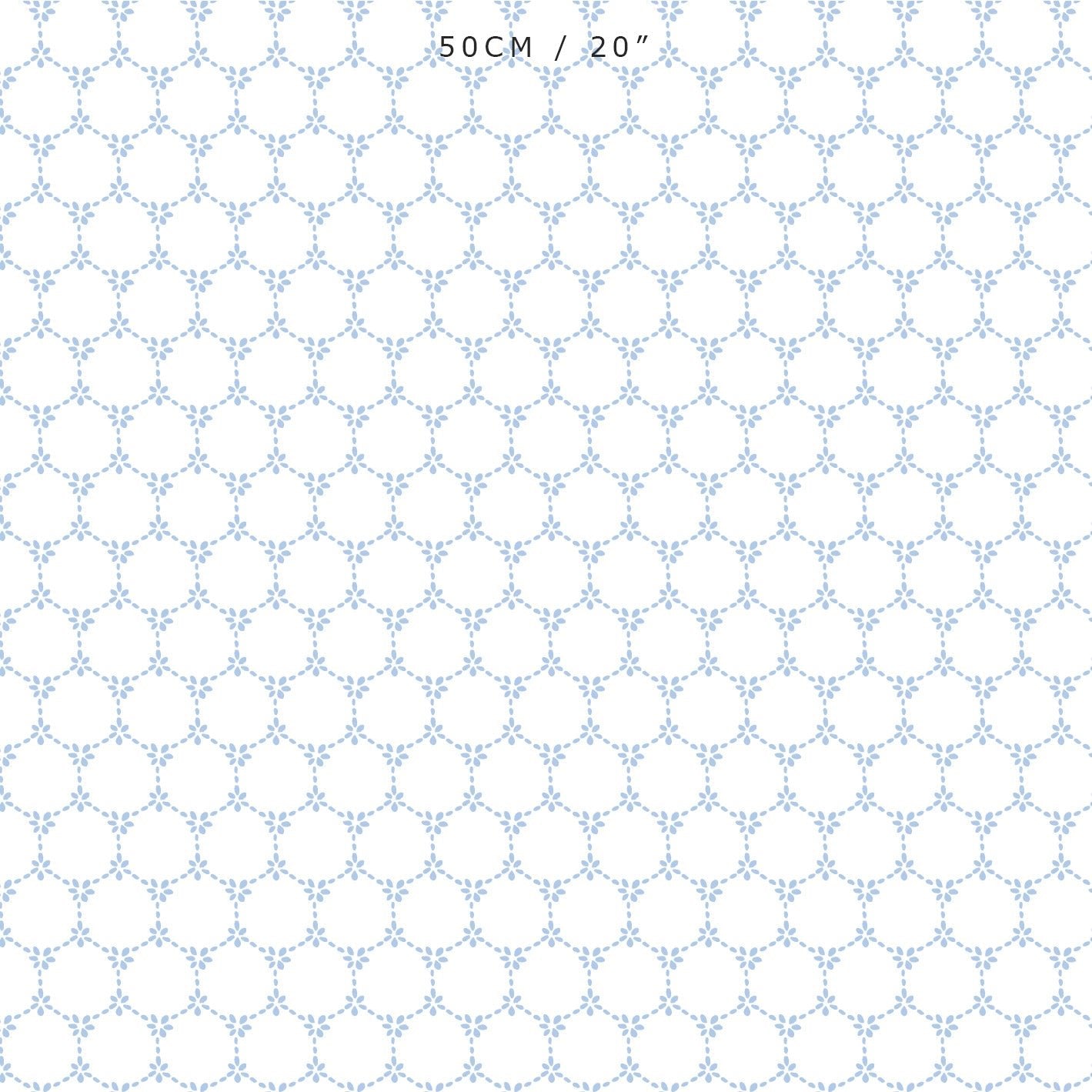 Daisy Chain Fabric - Cornflower - Hydrangea Lane Home