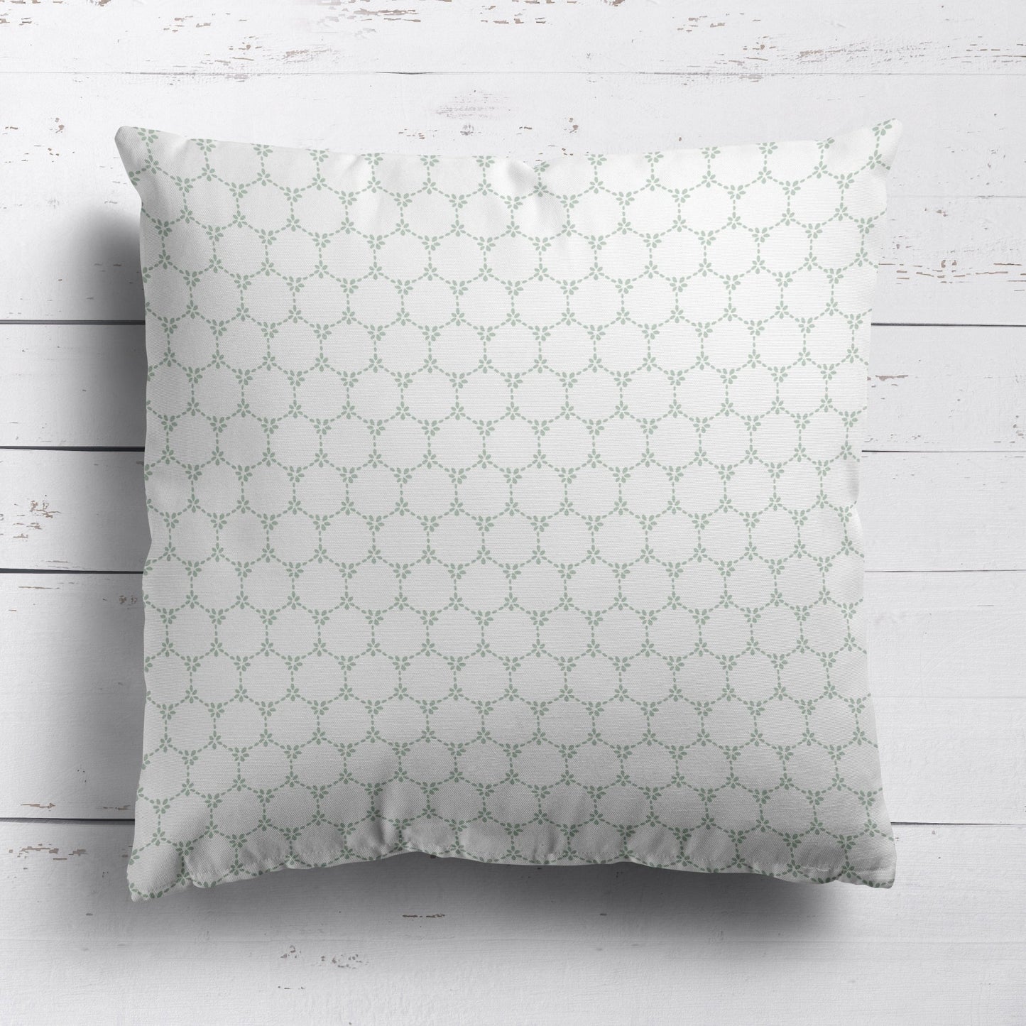 Daisy Chain Fabric - Eau De Nil - Hydrangea Lane Home