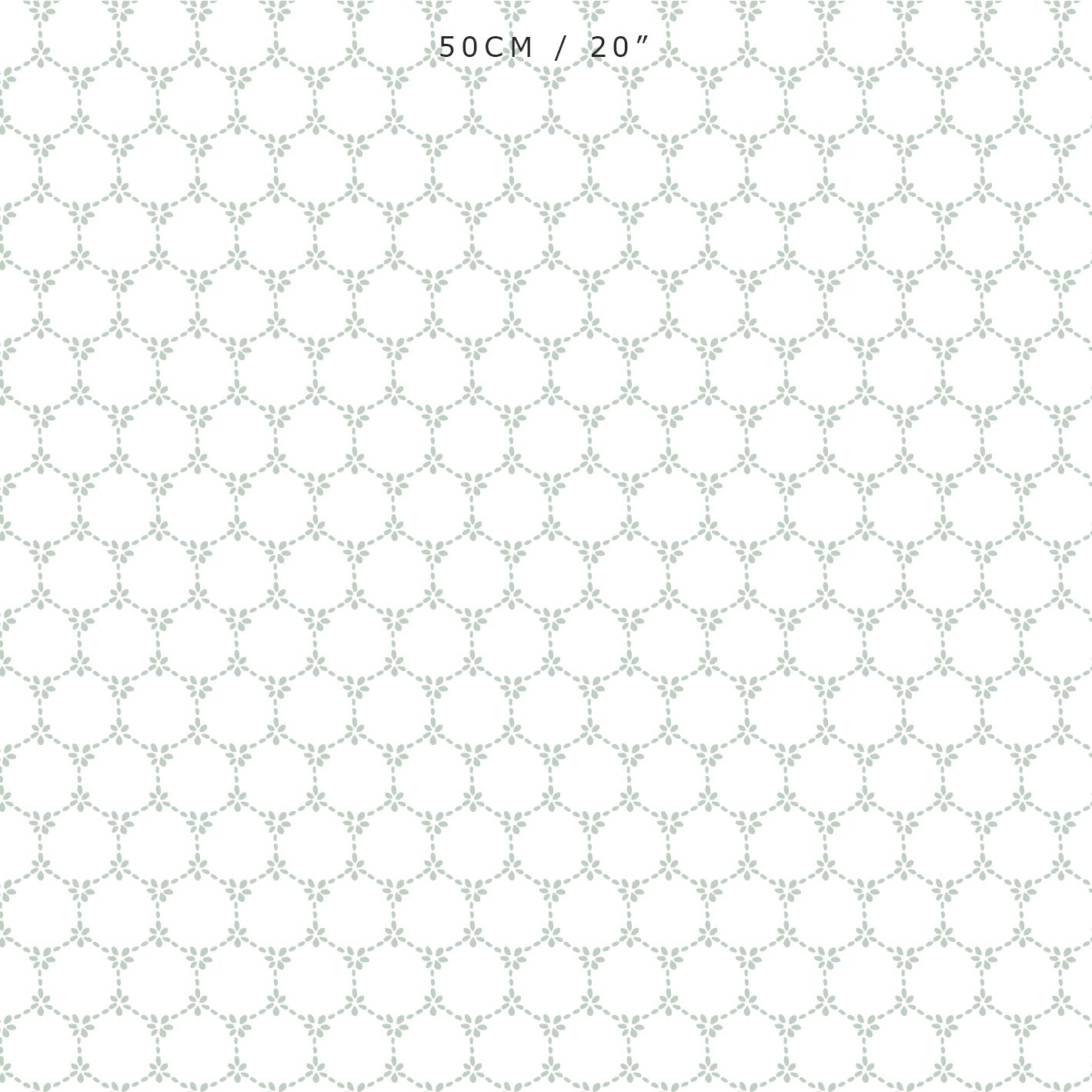 Daisy Chain Fabric - Eau De Nil - Hydrangea Lane Home