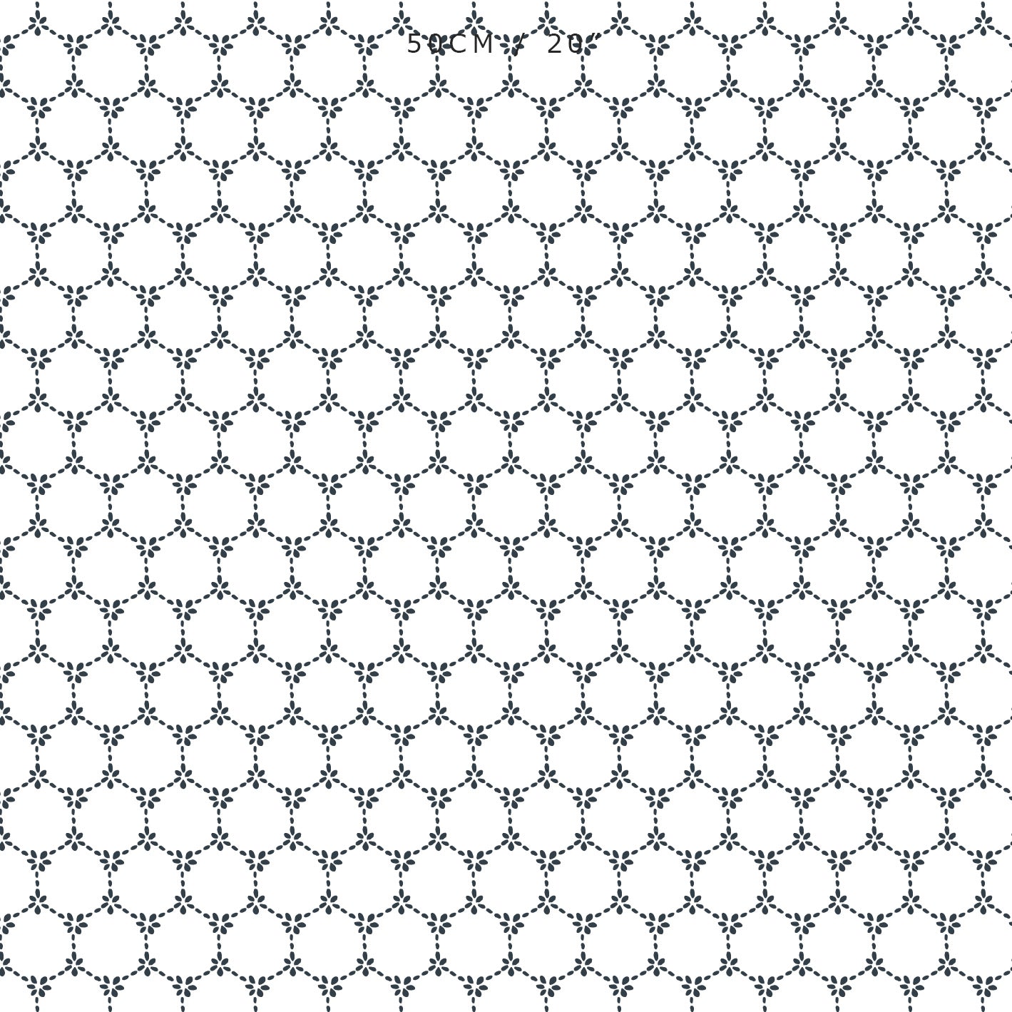 Daisy Chain Fabric - Graphite - Hydrangea Lane Home