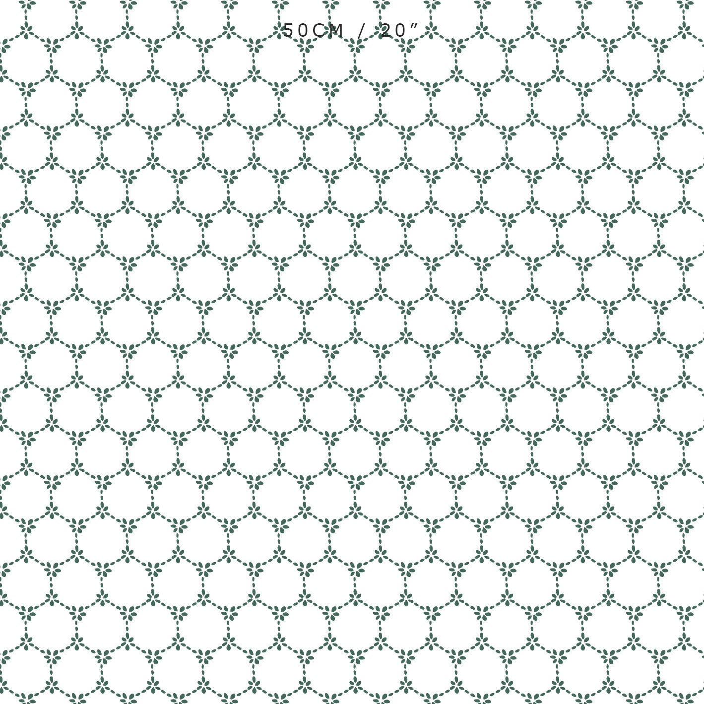 Daisy Chain Fabric - Leaf - Hydrangea Lane Home